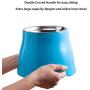 Jemirry Cat Bowl Pet Feeder, Non-Skid & Non-Spill, Easier to Reach Food, Elevated Food Dish for Small Dogs and Cats