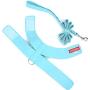 Ranphy Dog Harness and Matching Leash Set Girl Bling Rhinestone No-Pull Puppy Vest Doggie Cat Walking Training Harness Soft Bow Suede Leather Collar Adjustable for Yorkie Chihuahua Small Pet Dog