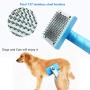 Pet Grooming Tools Small Large Dog Brushes For Long Haired Dog,Easy Remove Pet Hair,Stop Tangle,Cat Brush Stainless Steel Brush