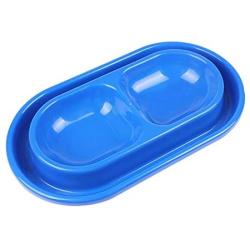 GoderdyStore Cat Feeding & Wring Supplies - Puppy Dog Cat Food Wr Dish No Slip Feeder Double Dispenser Bowl Pet Bowls Cute - Pl Bowl Feeding Bowl Food Toy Feeder Cat Cat Food Alarm Cat Sergio