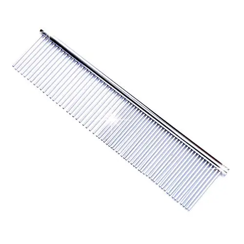 Pet Comb Stainless Steel Combing Tool for Dog and Cat Long Hair Comb Accessories Pet Comb Stainless Steel Combing Tool for Dog and Cat Long Hair Comb Accessories