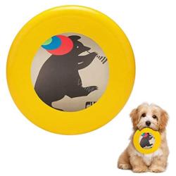 Pet Frisbee Flying Disc Dog Toy - Multifunction CYRK Trumpet Bear 1969 Treutler Polis Circus Poster_1024x1024