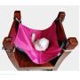 CUSFULL Cat Hammock Bed Comfortable Hanging Pet Hammock Bed for Cats/Small Dogs/Rabbits/Other Small Animals 22 x17 inch