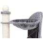 Royal Pet Club Baza Gandia Gray Scratching Post with Hammock, Tunnel, 44550