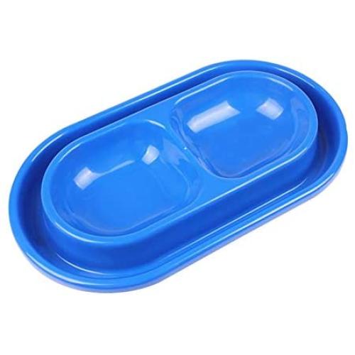 SimpleGuys Cat Feeding & Wring Supplies - Puppy Dog Cat Food Wr Dish No Slip Feeder Double Dispenser Bowl Pet Bowls Cute - Pl Bowl Feeding Bowl Food Toy Feeder Cat Cat Food Alarm Cat Sergio