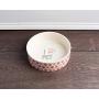 Park Life Designs Medium Pet Bowls, 6-1/4 inch Heavyweight Ceramic Dish Stays Put, Microwave and Dishwasher Safe