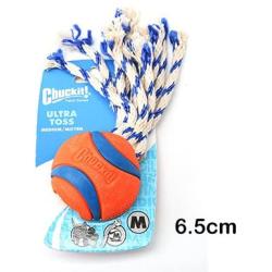 Jjack Pet Dog Rubber Pinball Balls and A Ball Packing Orange Rubber Resistance to Bite Molars Toys Pet Supplies