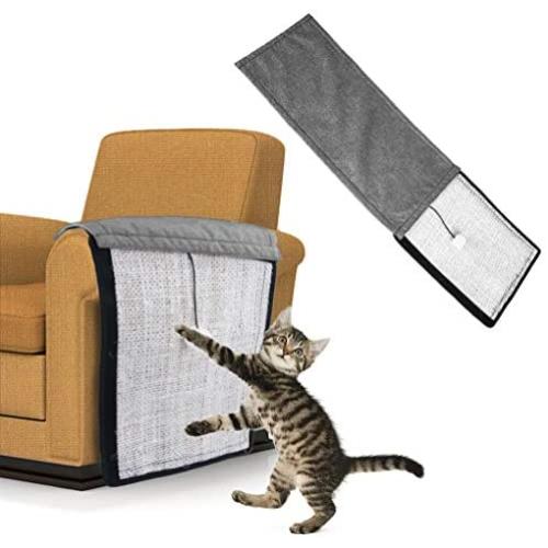 Andiker Cat Scratch Pad, 2 in 1 Use Cat Scratching Mat & Natural Sisal Fabric Sofa Shield Furniture Pad Durable & Washable Cat Scratcher Pad Cover with One Cute Ball (46 11.4 in) Andiker Cat Scratch Pad, 2 in 1 Use Cat Scratching Mat & Natural Sisal Fabric Sofa Shield Furniture Pad Durable & Washable Cat Scratcher Pad Cover with One Cute Ball (46 11.4 in)