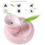 FEENGG Pet Fountain, Automatic Ceramic Lotus Cat Water Fountain Pet Drinking Fountain for Cat