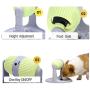 EC.TEAK Pet Slow Feeder, Slow Feeder Toys for Dog & Cat Interactive IQ Training, Treat Boredom Health Diet Food Dispenser and Adjustable Height for Dogs & Cats