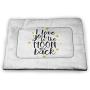 DayDayFun Love Cute Pattern Pet Mat Heart Shape Happiness Tree Romantic Holiday Celebration of Beauty Passion Emotion Non-Slip Dog Pads Vermilion White
