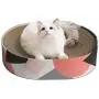 ComSaf Cat Scratcher Cardboard, Oval Corrugated Scratch Pad, Cat Scratching Lounge Bed, Durable Recycle Board for Furniture Protection, Cat Scratcher Bowl, Cat Kitty Training Toy ComSaf Cat Scratcher Cardboard, Oval Corrugated Scratch Pad, Cat Scratching Lounge Bed, Durable Recycle Board for Furniture Protection, Cat Scratcher Bowl, Cat Kitty Training Toy