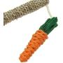 Alfie Pet - Wilder Smart Interactive Scratching Poles with Dangling Carrots for Cat