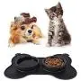 Slow Feeder Dog Bowls for Small Dogs and Cats 3 in 1 Double Dog Food Bowl with No-Spill Non Skid Silicone Mat Eco-Friendly Non-Toxic No Choking Healthy Design Fun Feeder Pet Feeder Slow Feeder Dog Bowls for Small Dogs and Cats 3 in 1 Double Dog Food Bowl with No-Spill Non Skid Silicone Mat Eco-Friendly Non-Toxic No Choking Healthy Design Fun Feeder Pet Feeder
