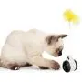 Hippie Soul Balanced Cat Toy with Ball, Interactive Toy for Cats, Catnip Cat Toy, Activity & Training, Interactive Toys for Indoor Cats Rotating Rolling Balls Hippie Soul Balanced Cat Toy with Ball, Interactive Toy for Cats, Catnip Cat Toy, Activity & Training, Interactive Toys for Indoor Cats Rotating Rolling Balls