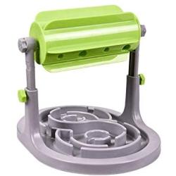 N/P Pets Interactive Feeding Food Puzzle Toy,Slow Feeder Funny Pet Game Bloat Pet Training Bowl 25X32X32cm Outdoor