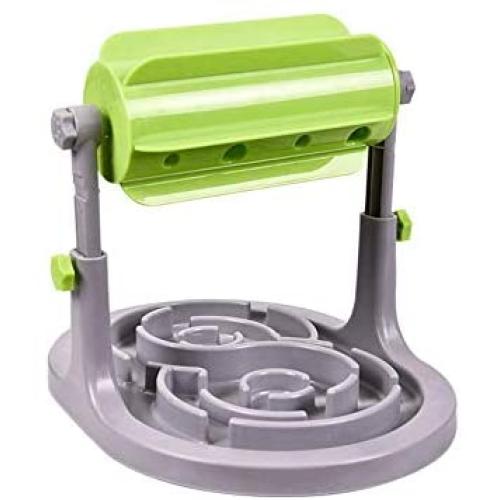 N/P Pets Interactive Feeding Food Puzzle Toy,Slow Feeder Funny Pet Game Bloat Pet Training Bowl 25X32X32cm Outdoor