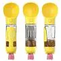 AIMI Pet cat and Dog Outdoor Travel Walk Portable Multifunctional Water Cup Dog Food Cup (Yellow) AIMI Pet cat and Dog Outdoor Travel Walk Portable Multifunctional Water Cup Dog Food Cup (Yellow)