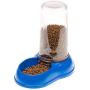 Ferplast Azimut 600 Cat and Dog Water and Food Dispenser, 12.5 x 19 x 19.5 cm, 0.6 Liter, Blue