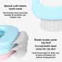 ALEXTREME Cat Comb Massager Relaxing Pet Brush Dog Grooming Deshedding Hair Removal Open Knot Massage Comb Safe Dematting Comb for Easy Mats & Tangles Removing - No More Nasty Shedding and Flying Hair