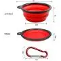 AGECASH A Collapsible Dog Bowl for Travel, 6 Pack Portable Silicone Pet Bowl, Expandable for Cat Dog Water Bowl Dish Feeding, Portable Dog Bowl with Carabiners for Walking Parking AGECASH A Collapsible Dog Bowl for Travel, 6 Pack Portable Silicone Pet Bowl, Expandable for Cat Dog Water Bowl Dish Feeding, Portable Dog Bowl with Carabiners for Walking Parking