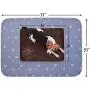 Washable & Absorbent Pet Pee Pad and Non-Slip Premium Pee Pads for Dogs(2 Pack), Waterproof Puppy Training Pads Reusable Dog Splat Floor Mat for Potty Training, Travel