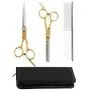 Dog Grooming Scissors Kit, 3 in 1 Cat Dog Grooming Clippers Set, Sharp Durable Stainless Steel Safety Dog Grooming Trimming Shears for Long & Short Haired Dogs Cats and Other Fur Pets