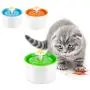 Anixl Automatic Pet Feeder Blue Flower Cat Electric Bowl Drinking Water Dispenser Anixl Automatic Pet Feeder Blue Flower Cat Electric Bowl Drinking Water Dispenser