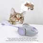 DADYPET Interactive Robotic Cat Toy, Mouse Shape Automatic Irregular Moving USB Rechargeable Electronic Toy with 5 Replacement Feathers for Kitten, All Floors Available
