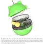 Interactive cat Toys, cat Toys, cat Supplies, Interesting Tumbler Food Dispenser, Improve IQ, Slow Feeder, Bring 2 Rolling Balls, Puzzle Mental Exercise Supplies (Green) Interactive cat Toys, cat Toys, cat Supplies, Interesting Tumbler Food Dispenser, Improve IQ, Slow Feeder, Bring 2 Rolling Balls, Puzzle Mental Exercise Supplies (Green)