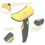 Canple Deshedding Brush Groom Comb 4 inches Curved Edge Long & Short Teeth Undercoat Grooming & Shedding Tool for Short, Medium and Long Hair Dogs and Cats (4 inches) Canple Deshedding Brush Groom Comb 4 inches Curved Edge Long & Short Teeth Undercoat Grooming & Shedding Tool for Short, Medium and Long Hair Dogs and Cats (4 inches)