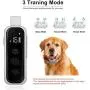 Dog Training Collar, Dog Shock Collar, Remote up to 984ft, Waterproof, Rechargeable Electric, Training Collar for Small/Medium/Large Dogs, 3 Training Modes, beep, Vibration and Safe Shock Dog Training Collar, Dog Shock Collar, Remote up to 984ft, Waterproof, Rechargeable Electric, Training Collar for Small/Medium/Large Dogs, 3 Training Modes, beep, Vibration and Safe Shock