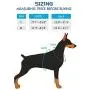 PAWABOO Service Dog Vest Harness, Premium Durable Heavy Duty Soft Padded Reflective Dog Vest Harness with 2 Removable Hook and Loop Patches, Strong PVC Handle on Top PAWABOO Service Dog Vest Harness, Premium Durable Heavy Duty Soft Padded Reflective Dog Vest Harness with 2 Removable Hook and Loop Patches, Strong PVC Handle on Top