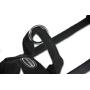 Dean and Tyler Guide Light Nickel Hardware Nylon Dog Harness, Black/Reflective, Medium - Fits Girth: 29-Inch to 39-Inch, Chest Size: 22-Inch Max