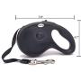 Esbuy Heavy Duty Retractable Dog Leash 26ft/16ft,Pet Long Walking Leashes Leads for Small Medium Large Dogs Doggie Up to 100lbs
