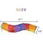 iCAGY Cat Tunnel for Indoor Cats Interactive, Rabbit Tunnel Toys, Pet Toys Play Tunnels for Cats Kittens Rabbits Puppies Crinkle Collapsible Pop Up 47'' iCAGY Cat Tunnel for Indoor Cats Interactive, Rabbit Tunnel Toys, Pet Toys Play Tunnels for Cats Kittens Rabbits Puppies Crinkle Collapsible Pop Up 47''
