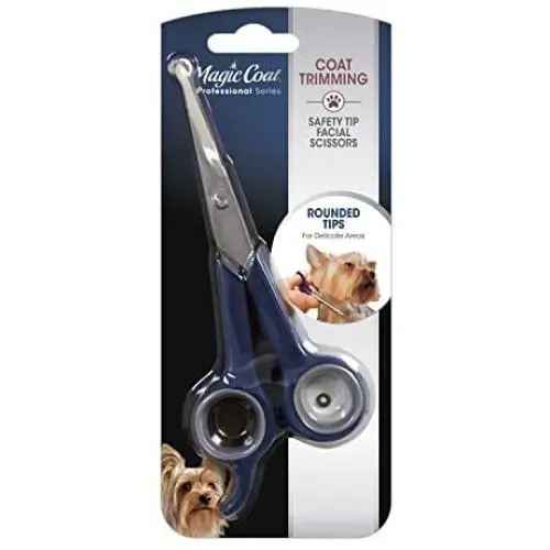 Four Paws Magic Coat Professional Series Safety Tip Facial Dog Trimming Scissors Four Paws Magic Coat Professional Series Safety Tip Facial Dog Trimming Scissors