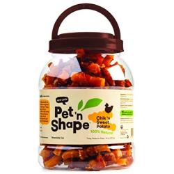 Pet n Shape All Natural Chicken or Duck and Sweet Potato Dog Treats