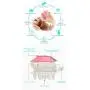 USWT Hexagonal Ergonomic Design Pet Bath Brush Dog Shower Head Bathtub Shower Attachment Sprayer Easy and Comfortable to Hold (Pink) USWT Hexagonal Ergonomic Design Pet Bath Brush Dog Shower Head Bathtub Shower Attachment Sprayer Easy and Comfortable to Hold (Pink)
