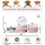 PetFun 2 in1 Pet Bowls Set Automatic Water Dispenser, No-Spill Dog Water Bowl & Dish Stainless Steel Durable & Detachable Feeder Bowl for Cats & Dogs PetFun 2 in1 Pet Bowls Set Automatic Water Dispenser, No-Spill Dog Water Bowl & Dish Stainless Steel Durable & Detachable Feeder Bowl for Cats & Dogs