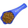 The Paws Corner New! Paw Shaped Pet Food Scoop and Clip (1 Cup Measurement Sturdy and Durable Food Scooper - Blue)