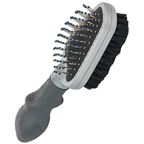 FURminator Dual Grooming Brush for Cats and Dogs