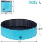 Scurrty Foldable Dog Pet Bath Pool Portable Dogs Cats Swimming Bathing Tub Bathtub Wash Tub Water Pond Pool Pet Pool