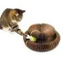 OUTFANDIA Cat Scratching Board,Cardboard with Catnip,Newest Foldable Convenient Magic Organ, Durable Recyclable,Best Cat Scratcher - Includes Catnip and Voice Ball