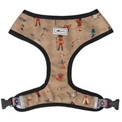 Bulltastic The Chief Reversible Dog Harness – Reversible, Comfortable, Adjustable, Easy to Clean – Fits Bulldogs, Pugs, and Other Dog Breeds