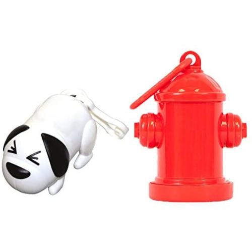 CalTokyo Premium Constipated Dog and Fire Hydrant Poop Bag Combo
