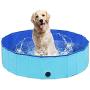 Duraball Foldable Non Inflatable Pool for Dogs and Kids