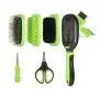 ZolooPet Dog Brush Cat Brush Pet Grooming Kit 7 in 1 Double Sided Pet Dematting Deshedding Comb Massage pin Brush with Pet Clipper and Diamond Nail File for Pet with Thick, Short, Medium, Long, Curly, and Wiry Hair ZolooPet Dog Brush Cat Brush Pet Grooming Kit 7 in 1 Double Sided Pet Dematting Deshedding Comb Massage pin Brush with Pet Clipper and Diamond Nail File for Pet with Thick, Short, Medium, Long, Curly, and Wiry Hair