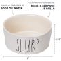 RAE DUNN BY MAGENTA Elongated Pet Bowl