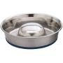 OurPets DuraPet Slow Feed Premium Stainless Steel Dog Bowl (Durable Stainless Steel Dog Bowls, Slow Feeder Dog Bowls, Dog Food Bowl, Dog Water Bowl) Great Alternative to Snuffle Mat for Dogs